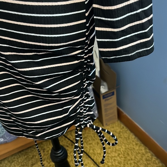 Abound Striped Midi Body Con Dress - Picture 3 of 6